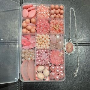 Craft Beads, PINK SWEATER - NOT VICTORIA’S, Jewelry Supplies, loose bulk beads